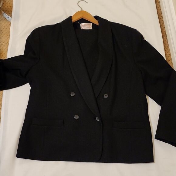 - Pendleton pure virgin wool pants suit size 16p - Picture 1 of 12